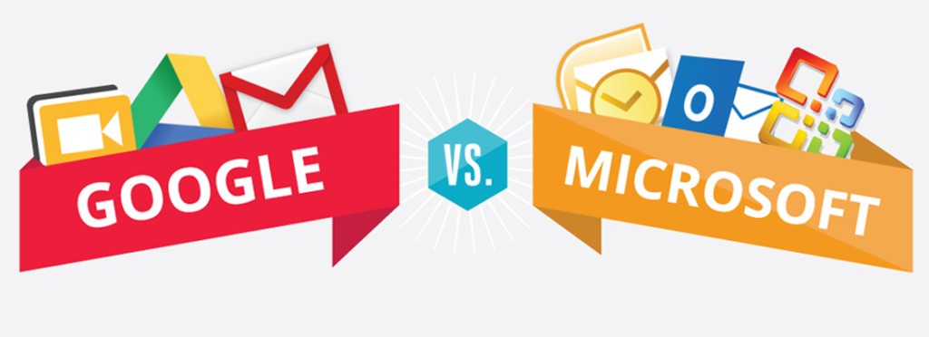Google vs Microsoft – Duas gigantes a lutar taco a taco